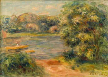 Le Bateau sur le lac, 1901